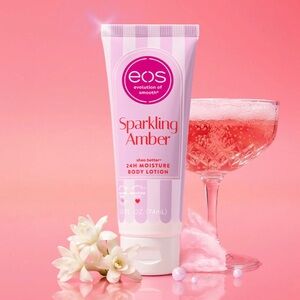 eos Sparkling Amber travel size lotion